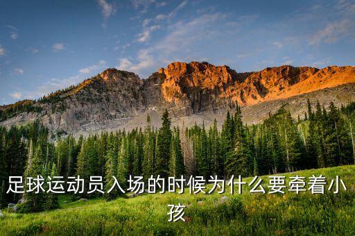 足球運(yùn)動(dòng)員入場(chǎng)的時(shí)候?yàn)槭裁匆獱恐『? class=