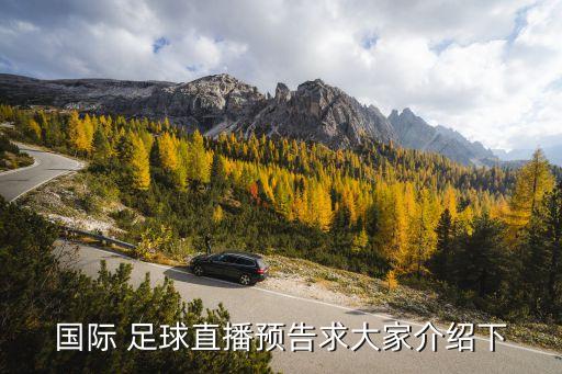 國際 足球直播預(yù)告求大家介紹下