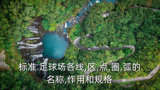 標(biāo)準(zhǔn) 足球場各線,區(qū),點(diǎn),圈,弧的名稱,作用和規(guī)格