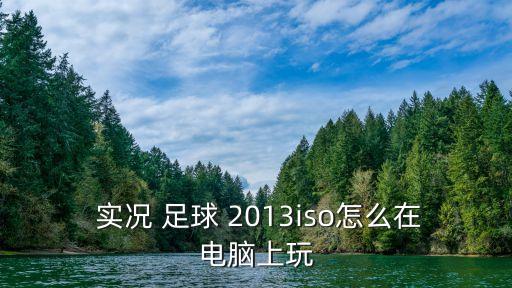 實況足球2013安裝包