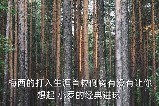  梅西的打入生涯首粒倒鉤有沒有讓你想起 小羅的經(jīng)典進(jìn)球