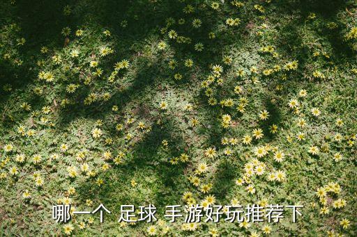 哪一個 足球 手游好玩推薦下