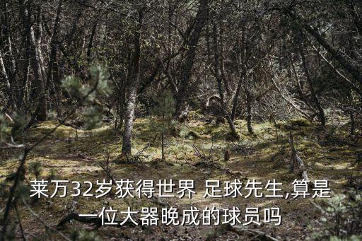 萊萬32歲獲得世界 足球先生,算是一位大器晚成的球員嗎