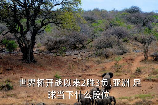  世界杯開(kāi)戰(zhàn)以來(lái)2勝3負(fù),亞洲 足球當(dāng)下什么段位