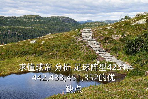 求懂球帝 分析 足球陣型4231,442,433,451,352的優(yōu)缺點