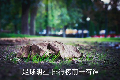  足球明星 排行榜前十有誰
