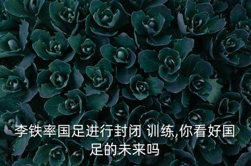 李鐵率國足進(jìn)行封閉 訓(xùn)練,你看好國足的未來嗎