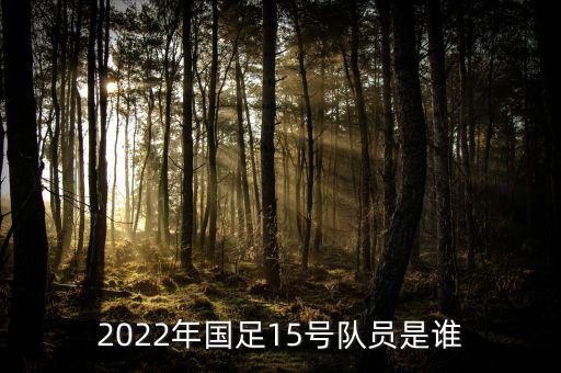 2022年國(guó)足15號(hào)隊(duì)員是誰