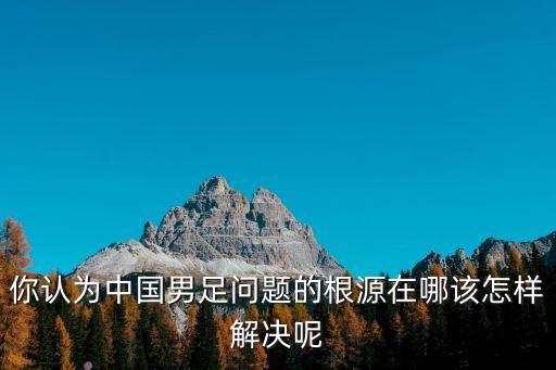 你認(rèn)為中國男足問題的根源在哪該怎樣解決呢