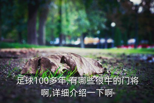 歷史上最牛足球守門(mén)員
