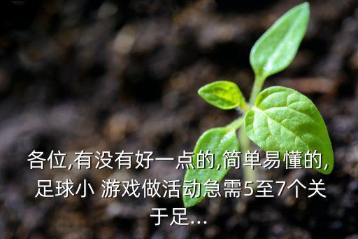 小學足球游戲有什么,小學一年級足球游戲教案
