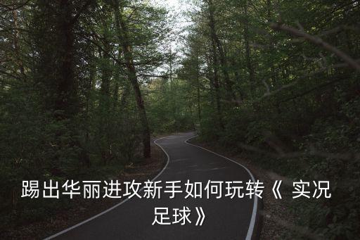 踢出華麗進攻新手如何玩轉(zhuǎn)《 實況 足球》