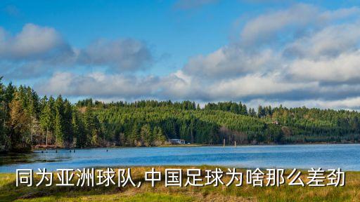 同為亞洲球隊,中國足球為啥那么差勁