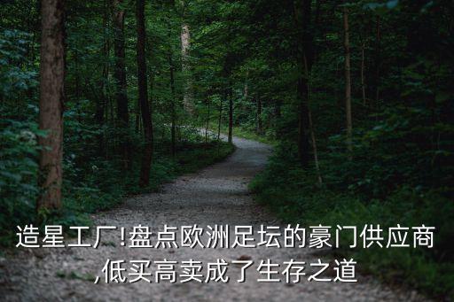 造星工廠!盤點(diǎn)歐洲足壇的豪門供應(yīng)商,低買高賣成了生存之道