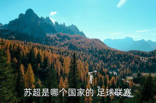 蘇超是哪個(gè)國(guó)家的 足球聯(lián)賽
