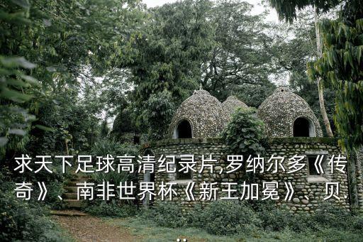 求天下足球高清紀(jì)錄片,羅納爾多《傳奇》、南非世界杯《新王加冕》、貝...