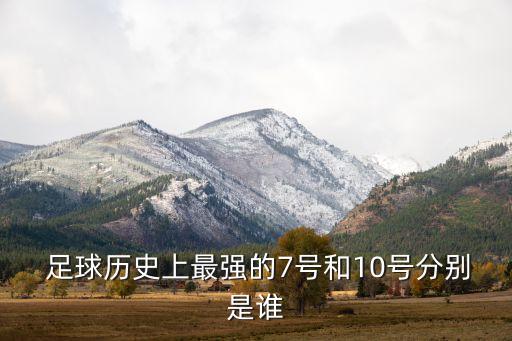  足球歷史上最強(qiáng)的7號(hào)和10號(hào)分別是誰
