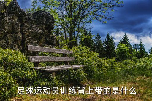  足球運(yùn)動(dòng)員訓(xùn)練背上帶的是什么