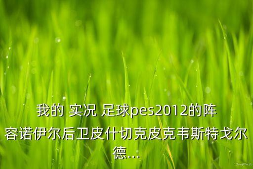 我的 實況 足球pes2012的陣容諾伊爾后衛(wèi)皮什切克皮克韋斯特戈爾德...